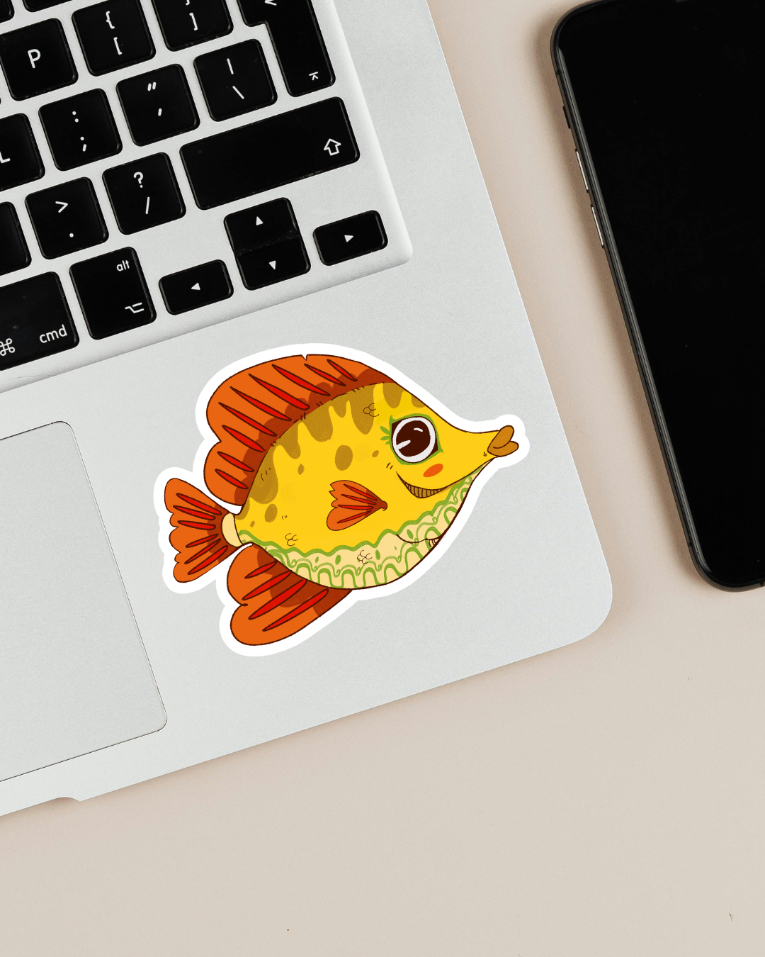 Yellow Tang | Sticker