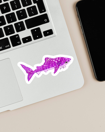 Whale Shark | Pink | Sticker