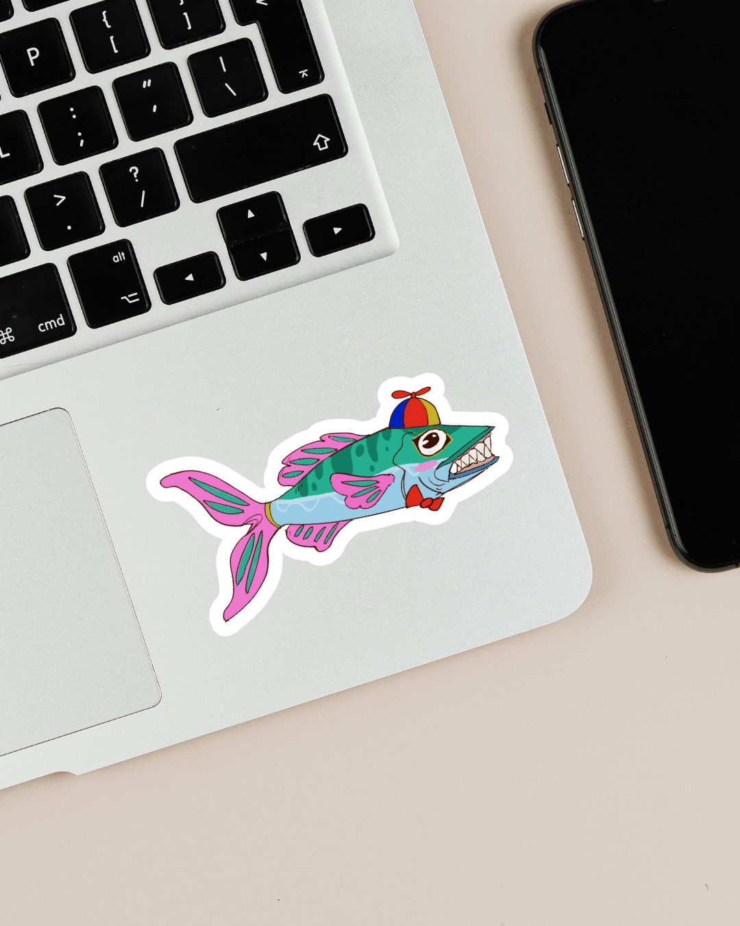 Big Teeth Fish | Sticker