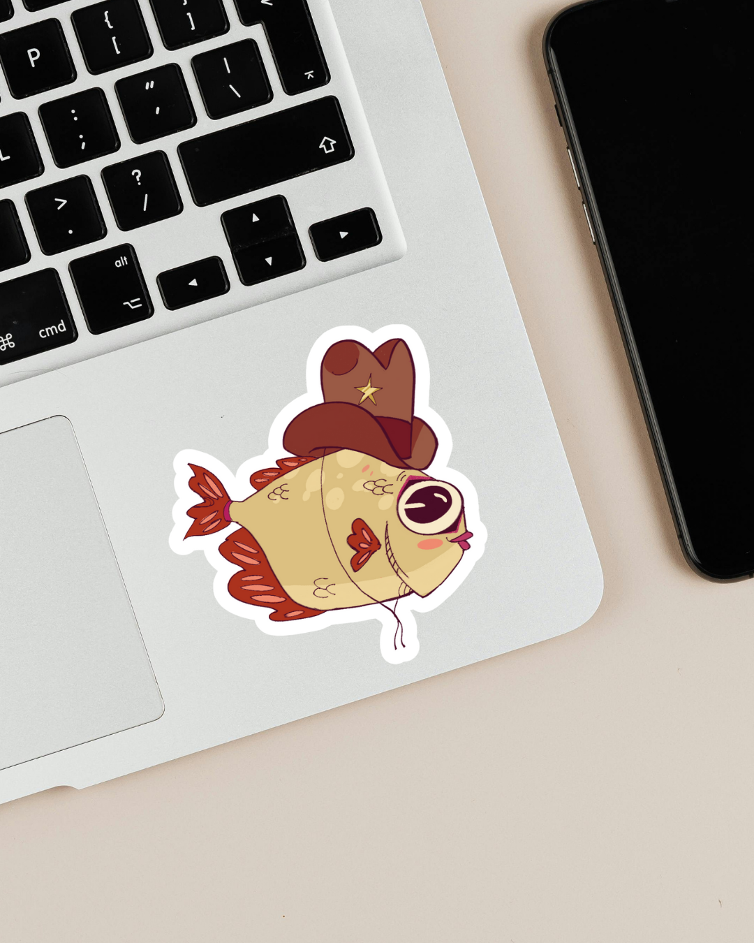 Cowboy Fish | Sticker
