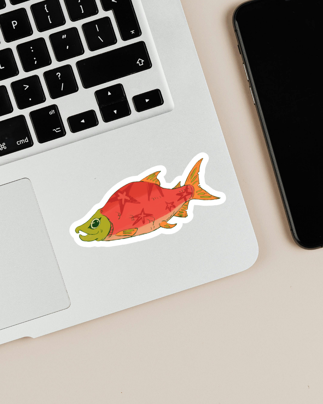 Starry Salmon | Sticker