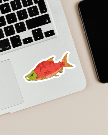 Starry Salmon | Sticker
