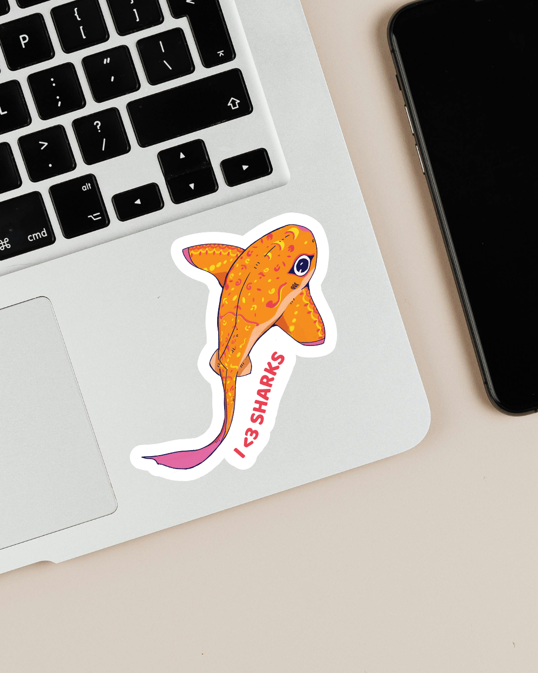 I <3 Sharks | Zebra Shark | Sticker