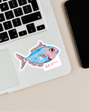 Trans AF | Sticker
