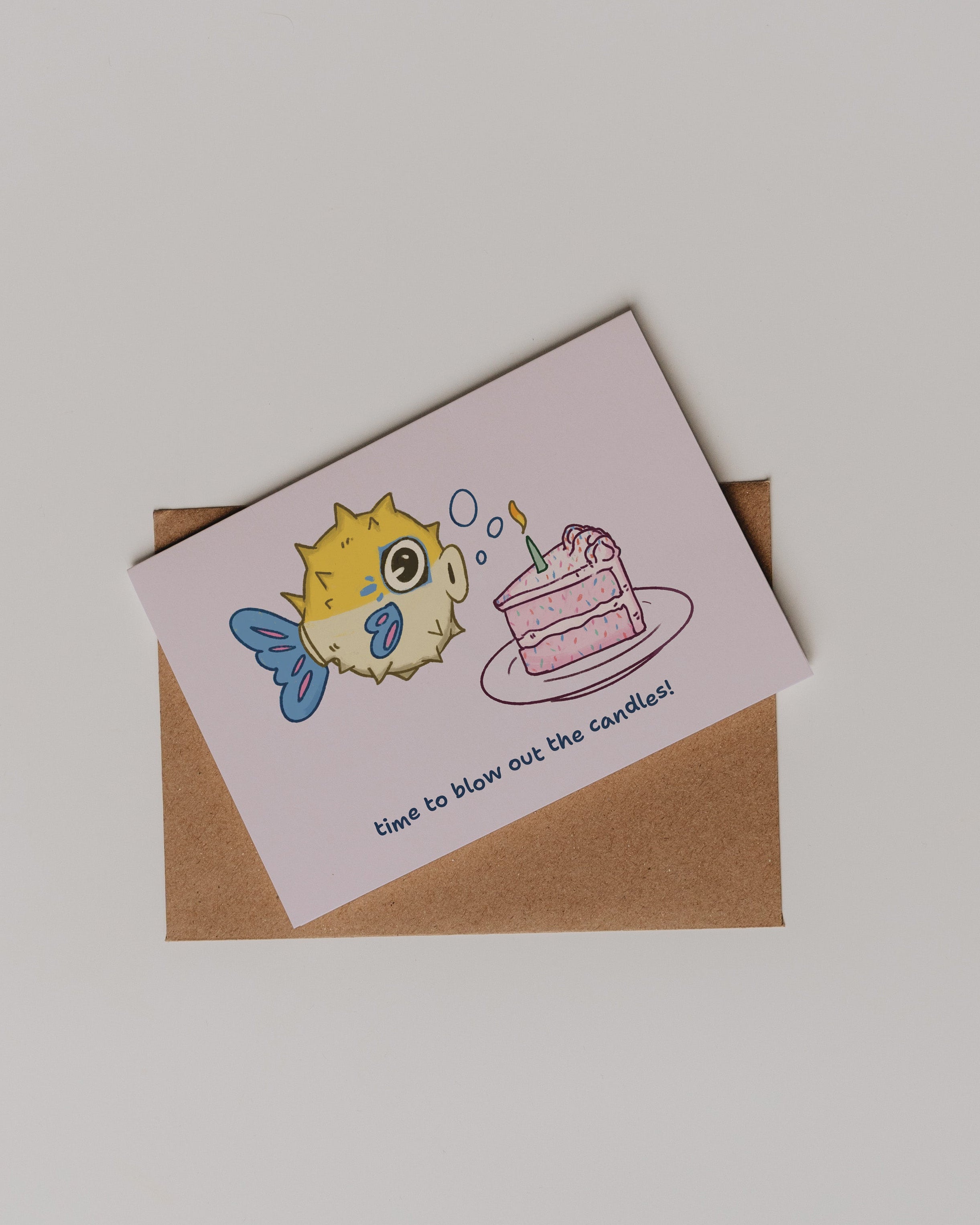 "time to blow out the candles" | Birthday Card