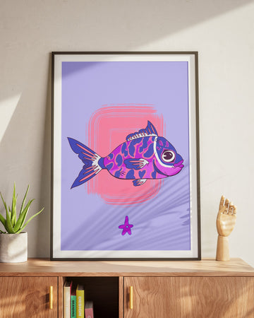Sea bream | Genderfluid PRIDE | Vertical Print