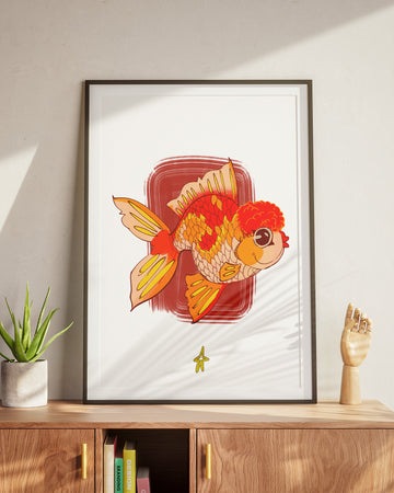 Goldfish | Vertical Print