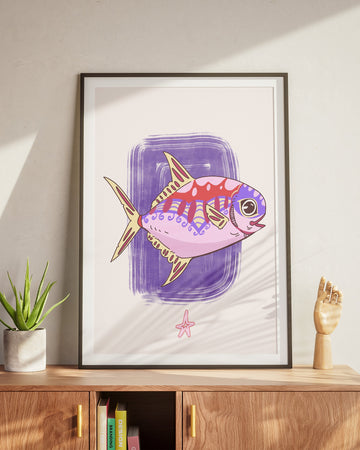 Sailfish | Vertical Print