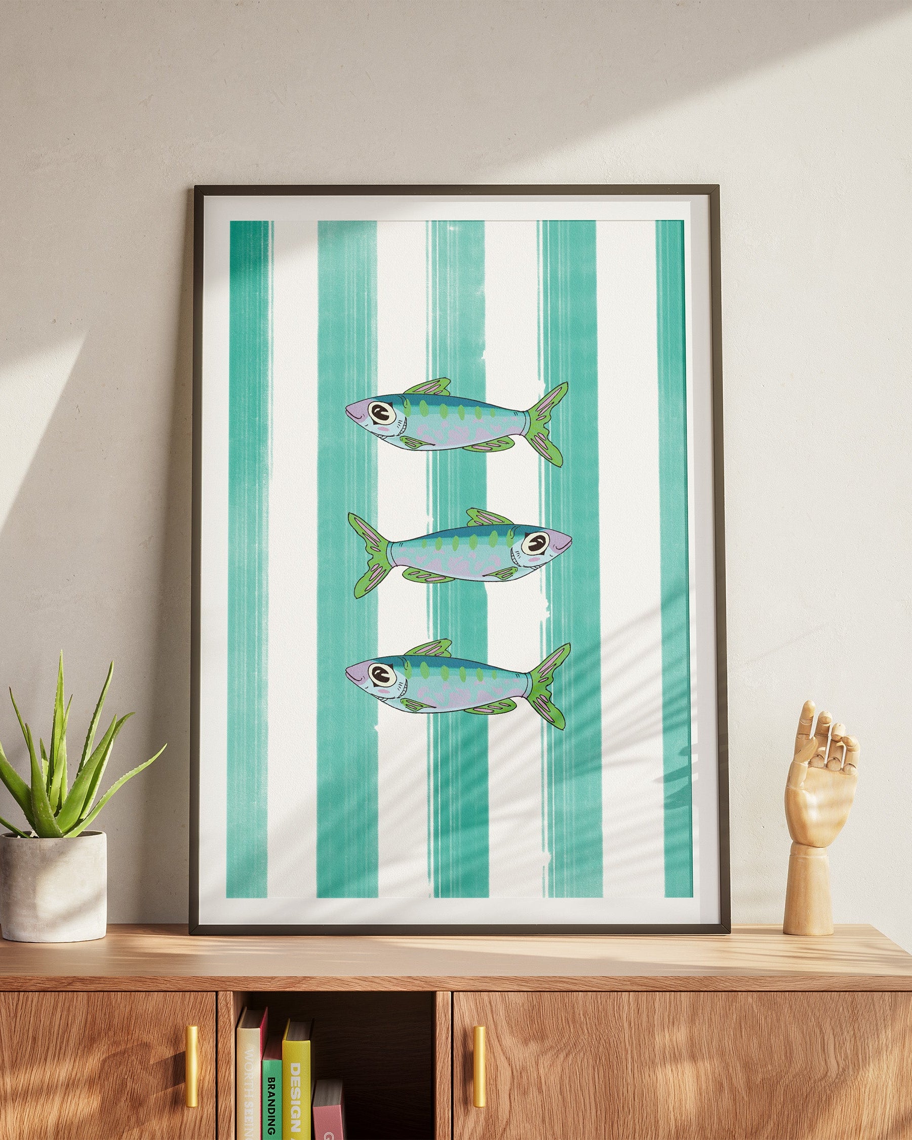 Sardines | Striped Print