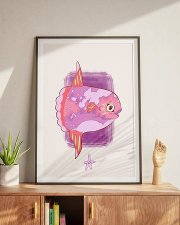 Sunfish | Vertical Print