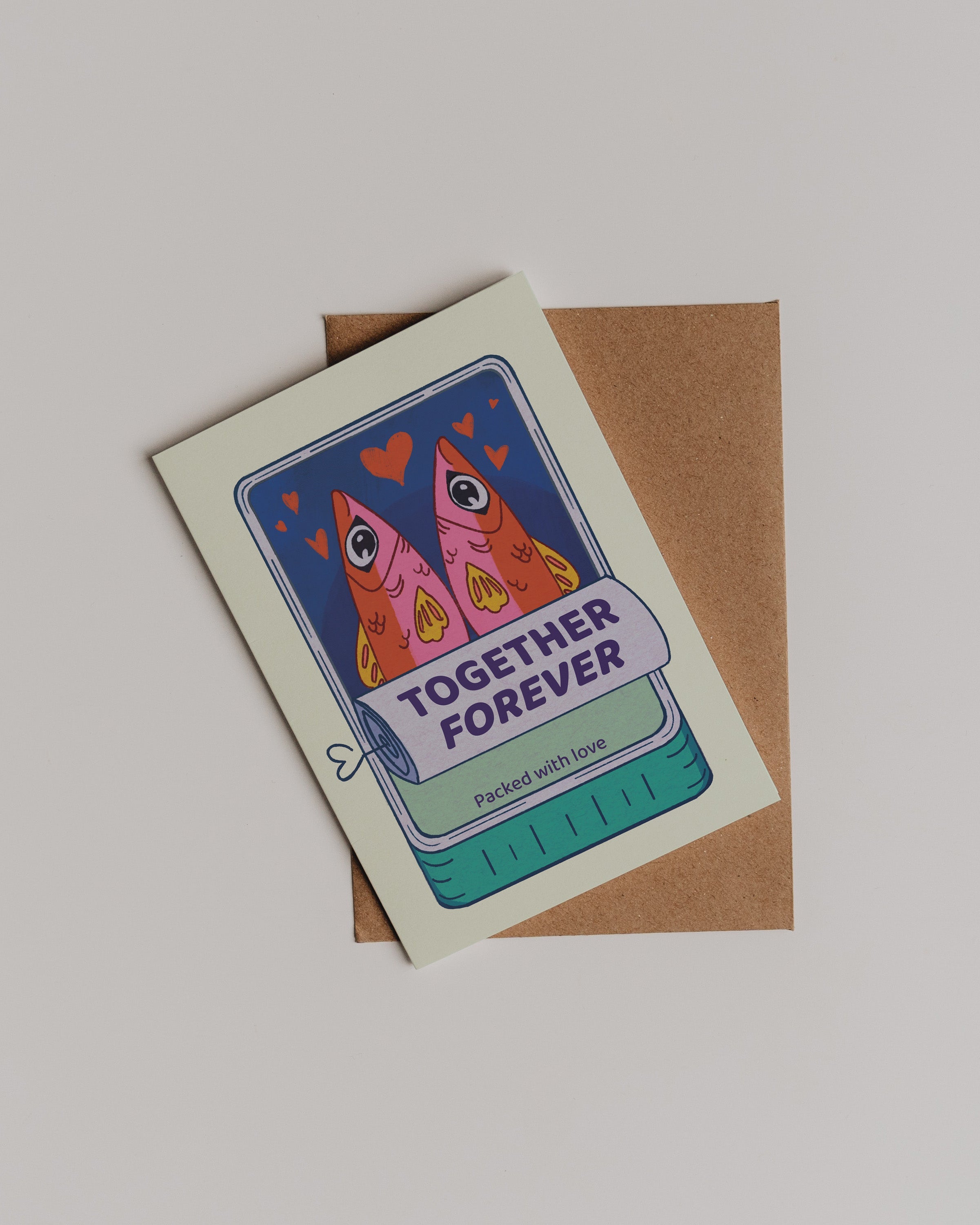 "together forever" | Valentine's Day Card
